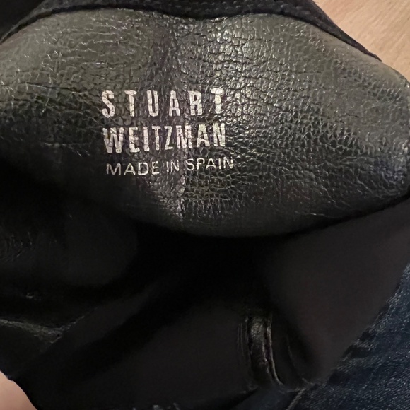 Vintage Stuart Weitzman Suede Knee-High Boots – Style KW 95606 – Size 7.5M - Picture 7 of 8